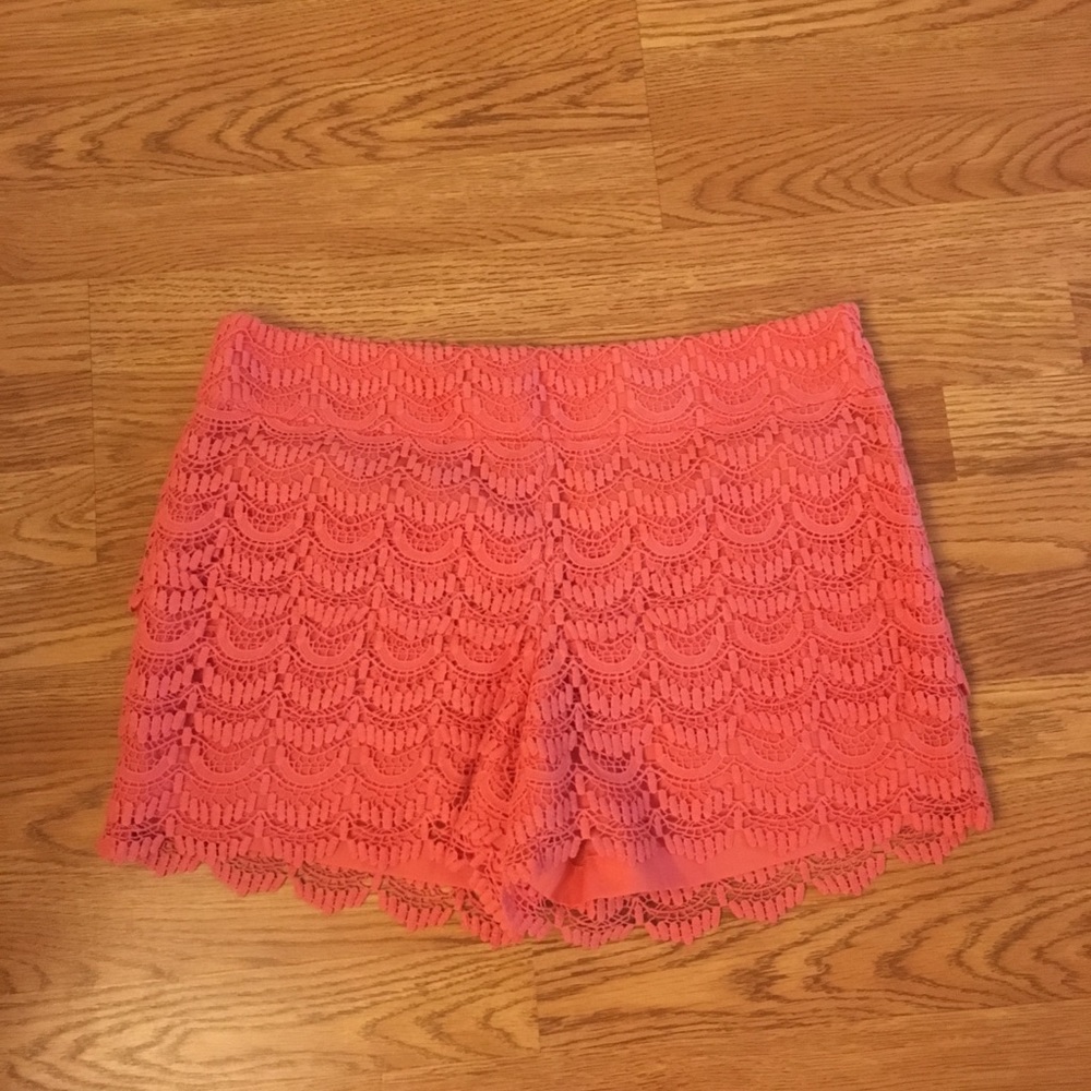 Loft Riviera lace shorts